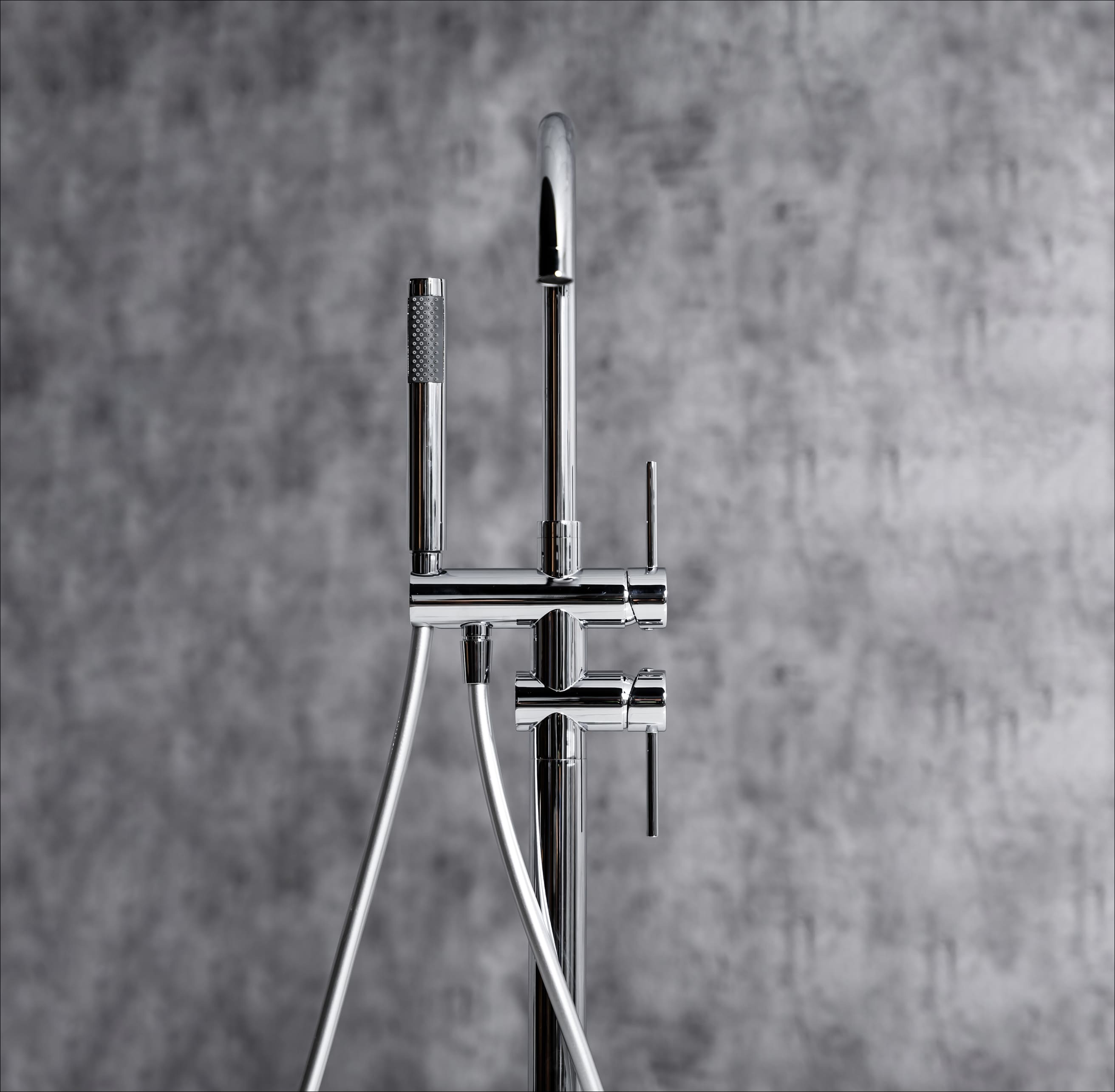 Bộ vòi sen xả bồn đặt sàn Alin Series MOWOEN ALIN-FB0001